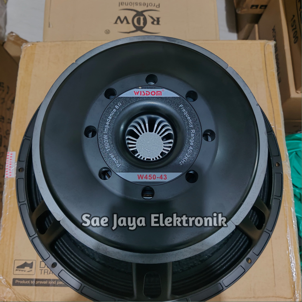 Speaker 18 inch WISDOM W450-43 - 18 inch
