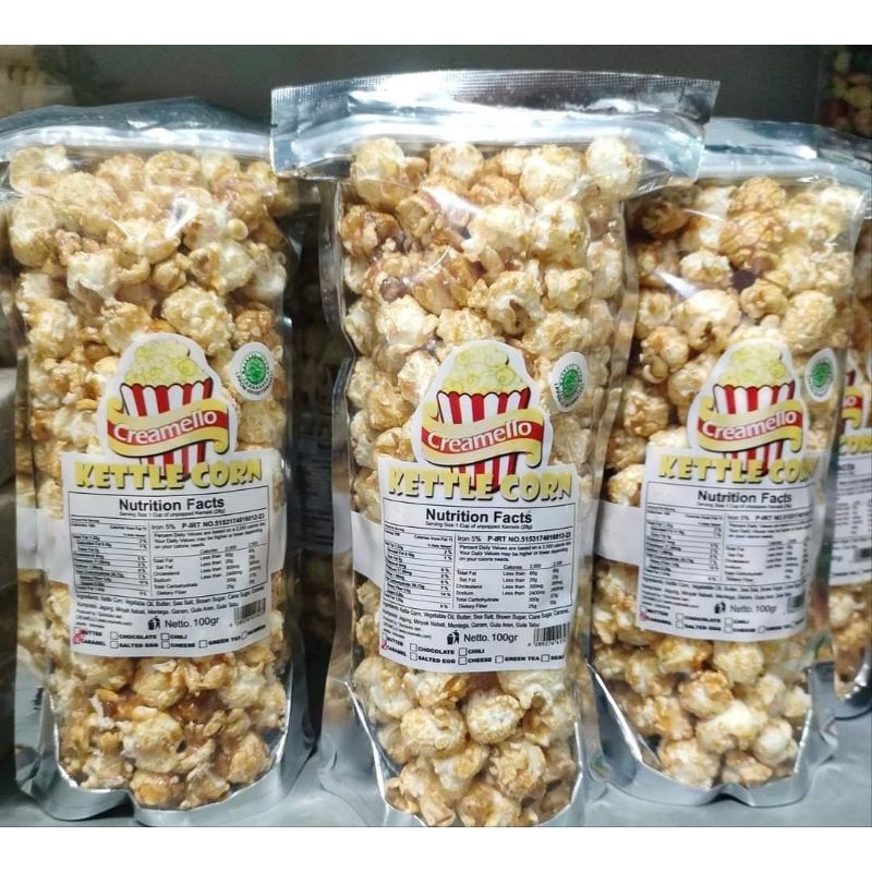 

Creamello Popcorn Kettle Corn