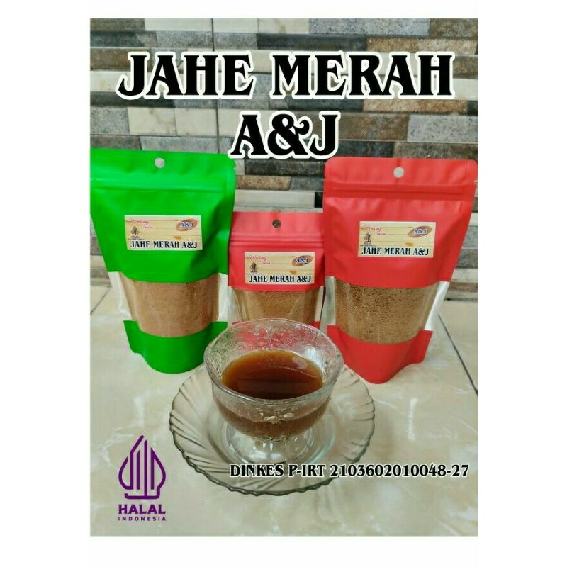 

Jahe merah instan