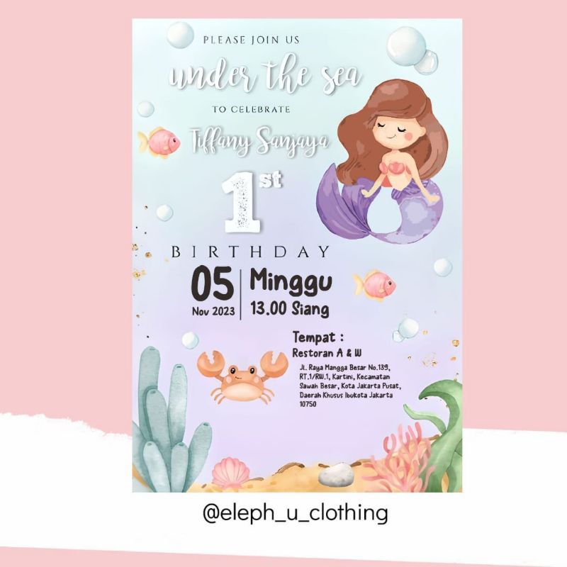 Eleph_u_clothing | Undangan Digital / Print