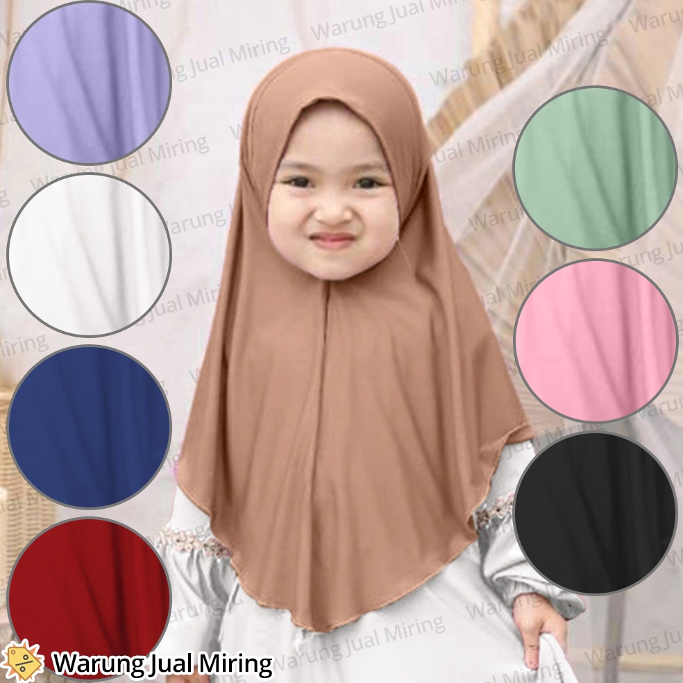 Disc Xtra code7o2Nc Jilbab Anak Perempuan Instan 112 Tahun Hijab Pet Kerudung Bergo Serut Instant Ku