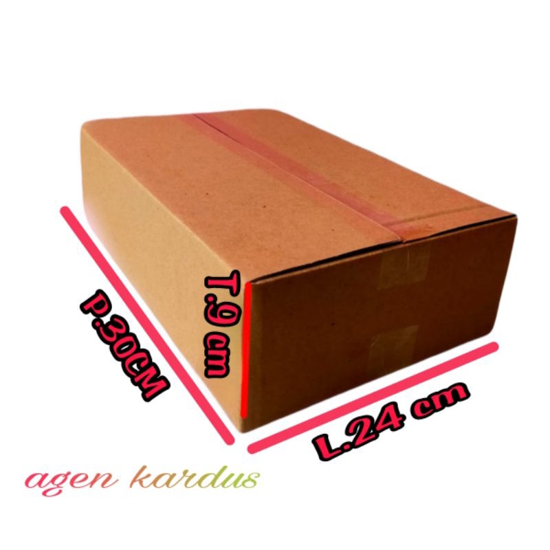 

kardus polos 30x24x9 kardus packing kardus besar