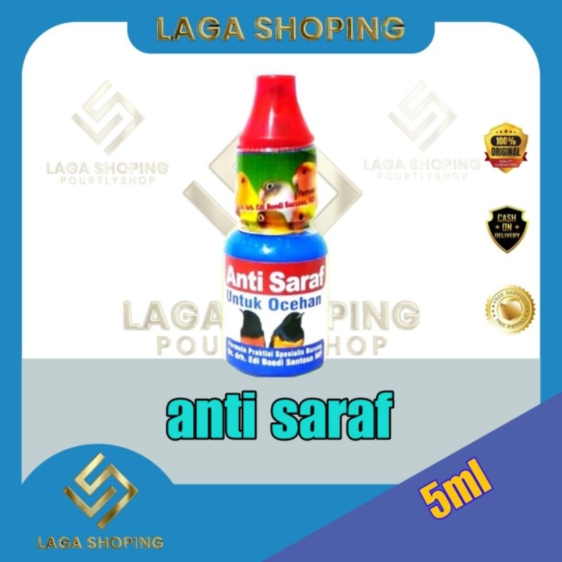 ANTI SARAF DR EDHI obat burung celeng tetelo