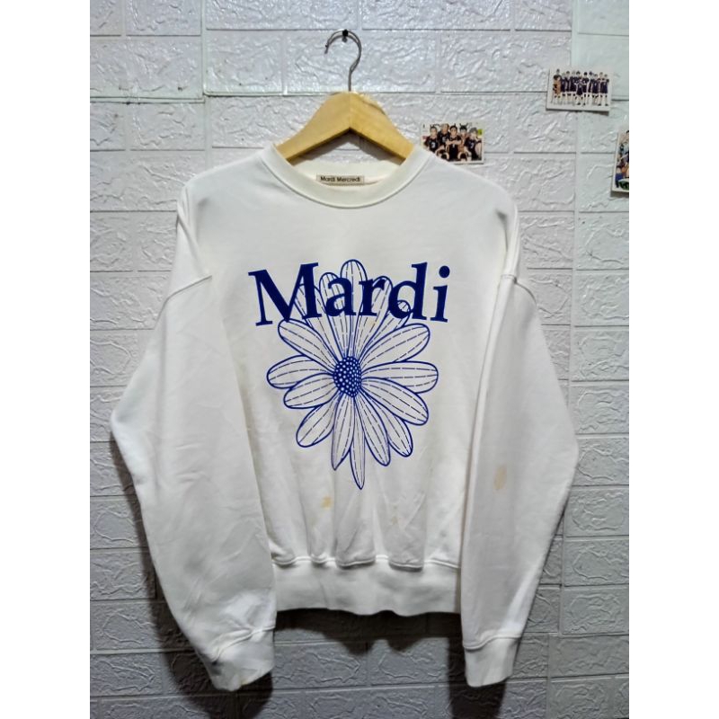 Crewneck brand second Mardi Mercredi