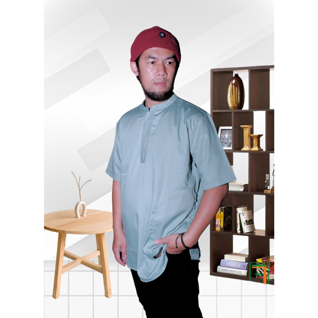 KOKO KURTA  TERBARU LENGAN PENDEK BAHAN TOYOBO FODU