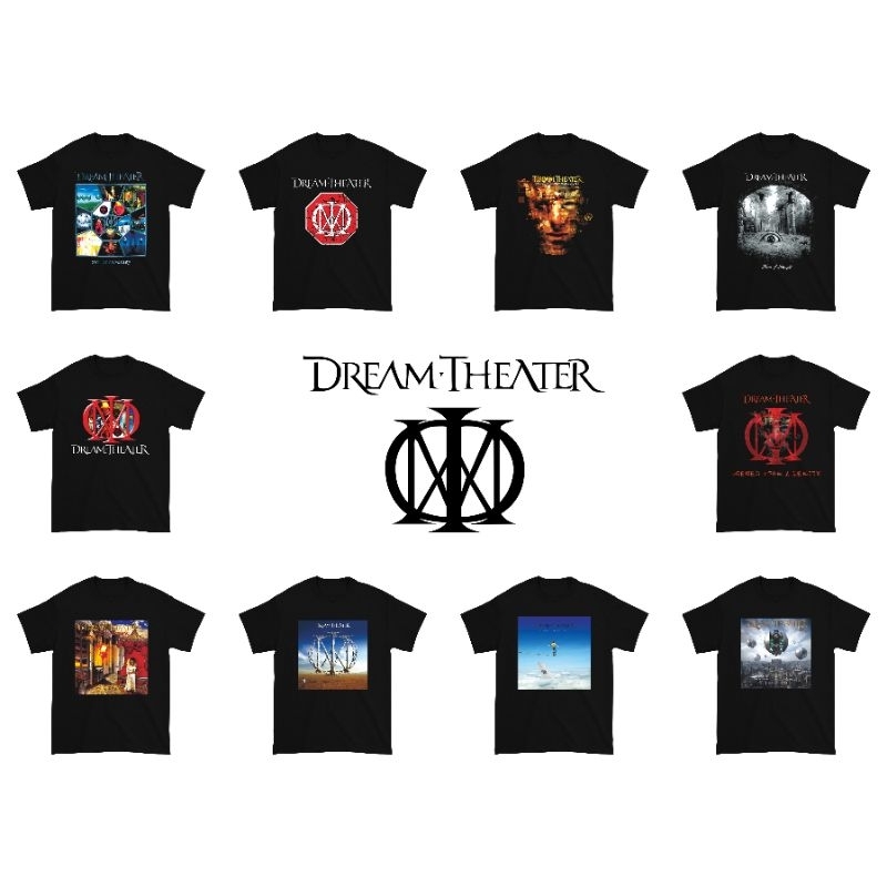 Kaos Dream Theater Band Music / Baju Dream Theater Band Musik / T-Shirt Vintage Band | Kaos Pria dan