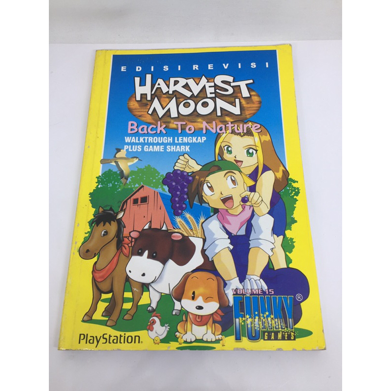 Buku Harvest Moon Back To Nature Second