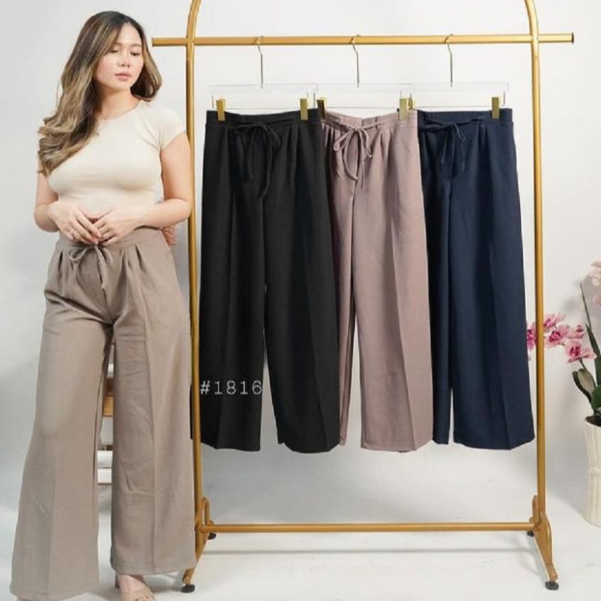 Cellia Kulot 1816 Model Tali Depan / Kulot Cellia 1816 High Waish Panjang