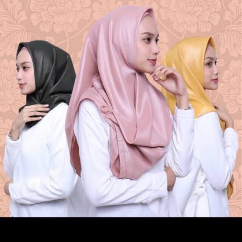 jilbab segi empat azzahra gliter premium