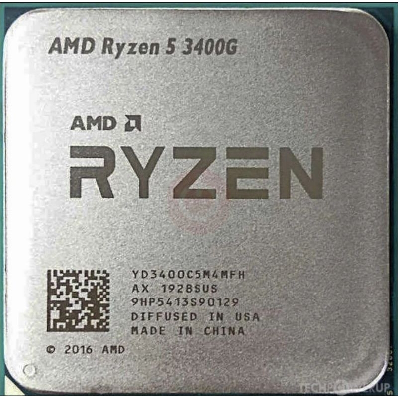 AMD Ryzen 5 3400G