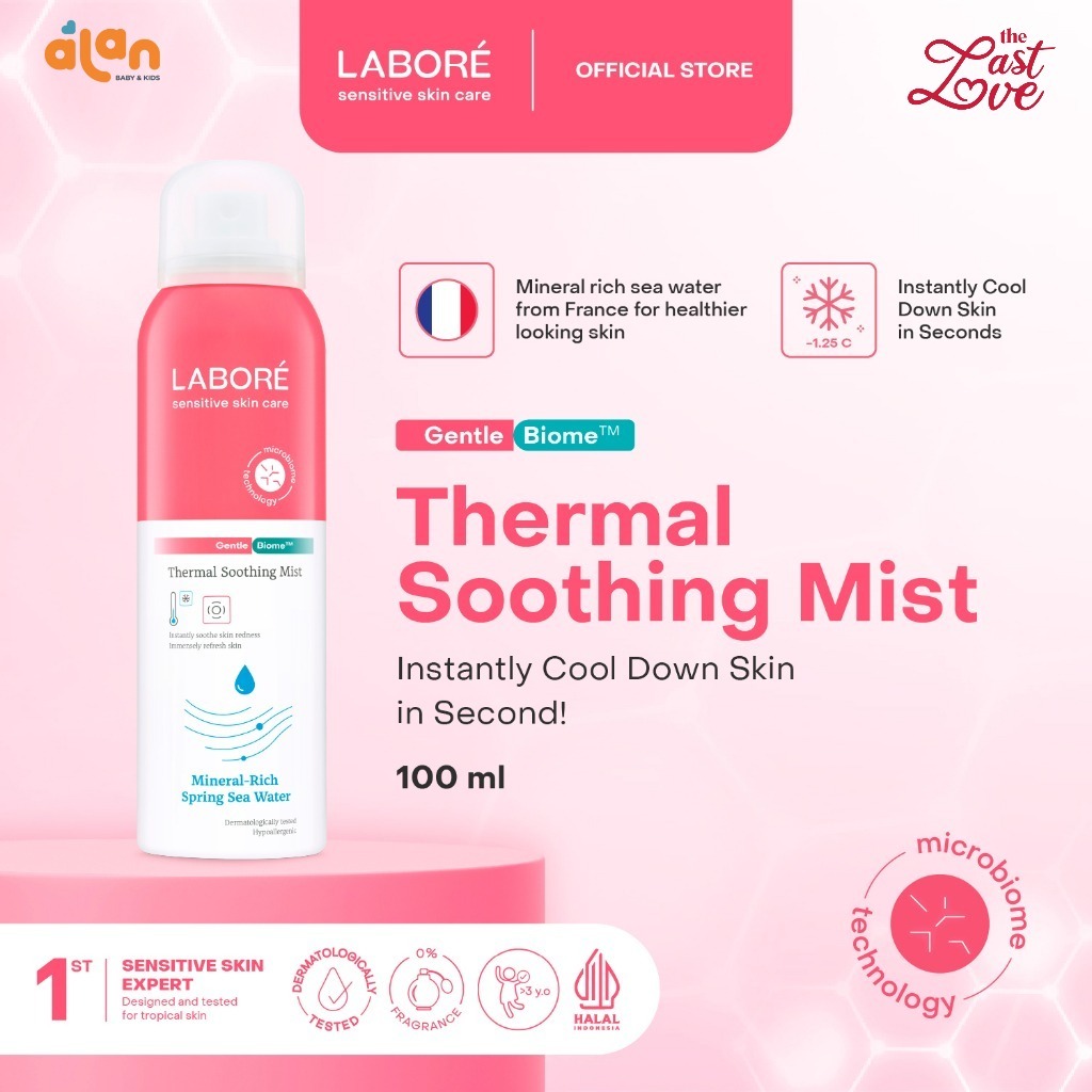 Last Love [NEW] LABORE Sensitive Skin Care GentleBiome™ Thermal Soothing Mist 100 mL - Face Mist