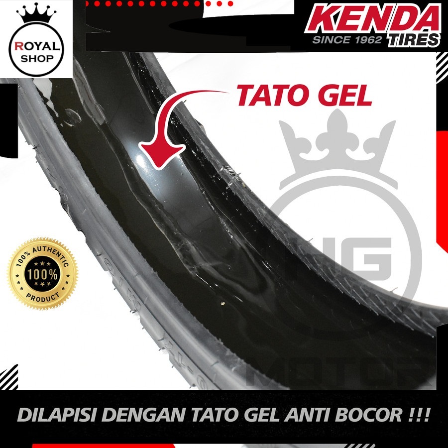 BAN KENDA TATO GEL ANTI BOCOR K6309 110 130 /80-17 BAN DUAL PURPOSE