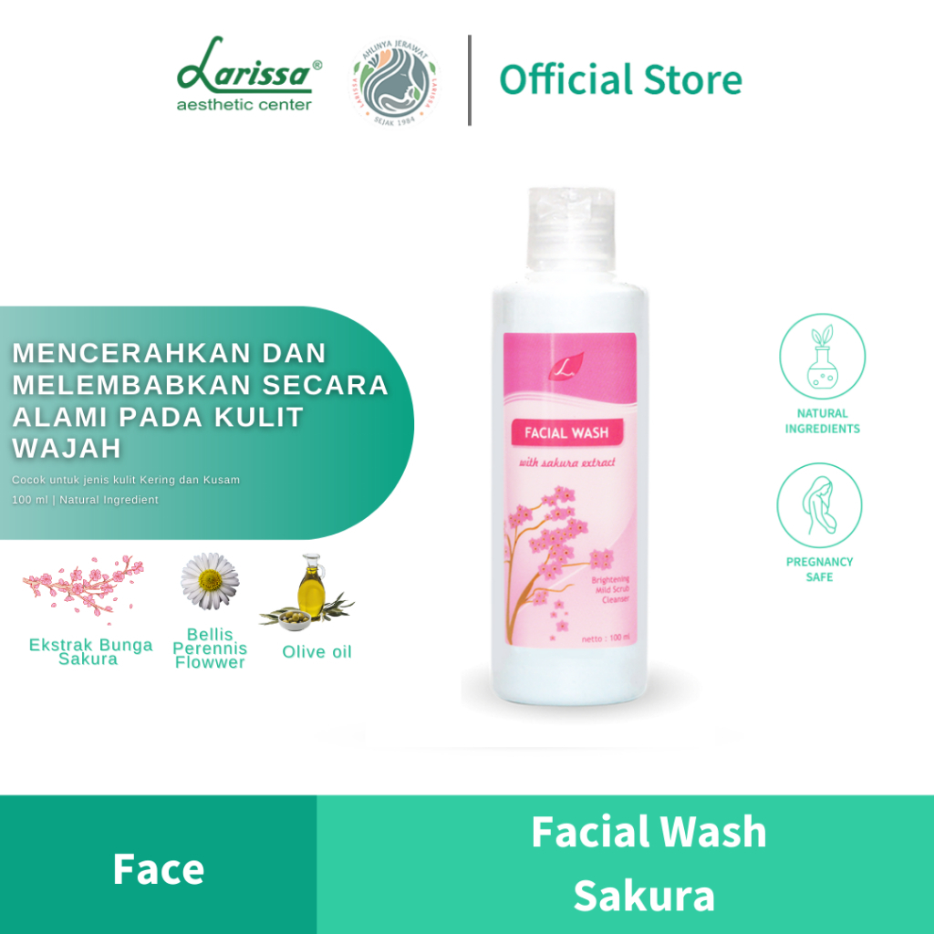 Larissa-Facial Wash Sakura