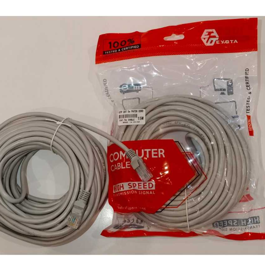 KABEL LAN CAT 5 15METER EYOTA