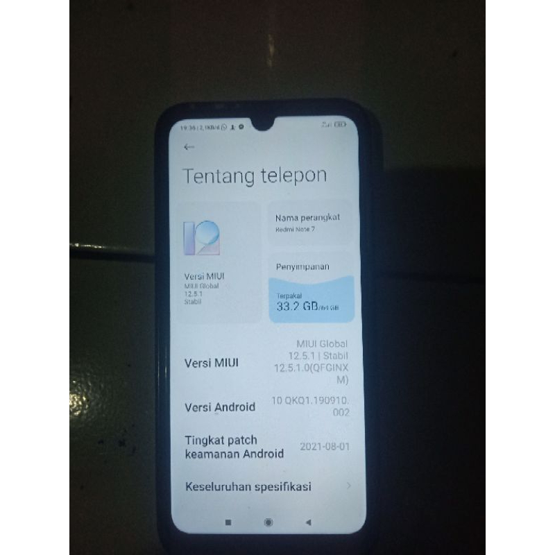 redmi note 7 ram 4/64