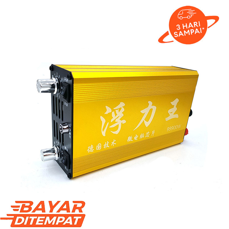 FLW Inverter setrum Mini 12V 99900W Versi Peningkatan Performa Konverter Daya Kepala Daya Tinggi DC1