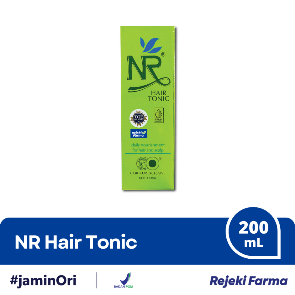 NR Hair Tonic 200 mL - Nutrisi Rambut dan Kulit Kepala