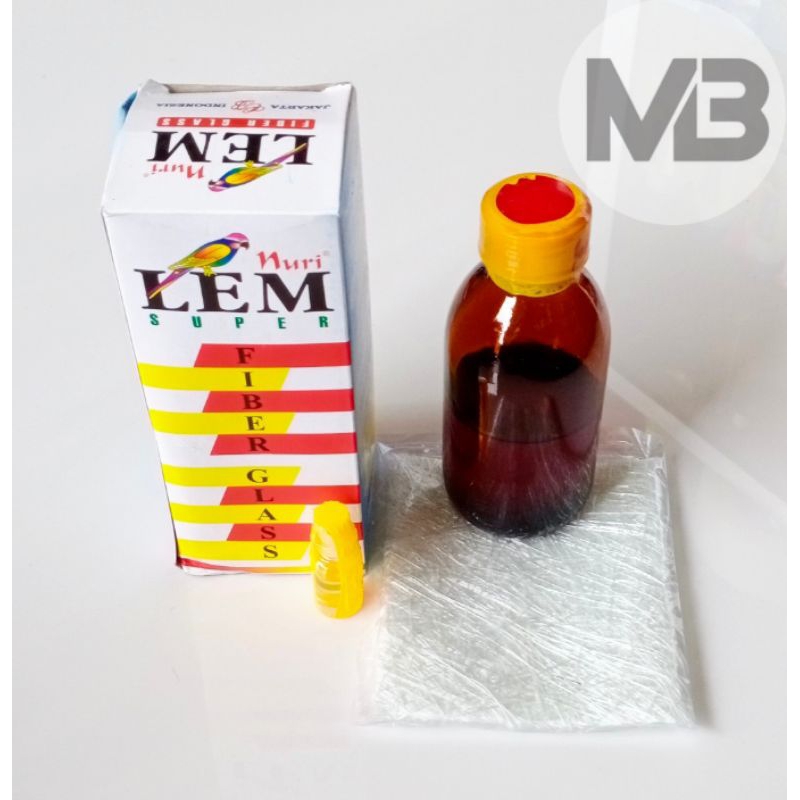 Lem Fiber Glass Nuri l Lem Super Nuri l Lem Torn Toren l Lem Bak Mandi l Lem Penambal Fiber Plastik