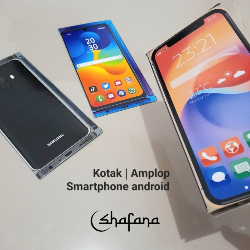 

[SHAFANA] kotak hp | amplop bentuk hp android | Amplop terbaru | Kotak hadiah mainan