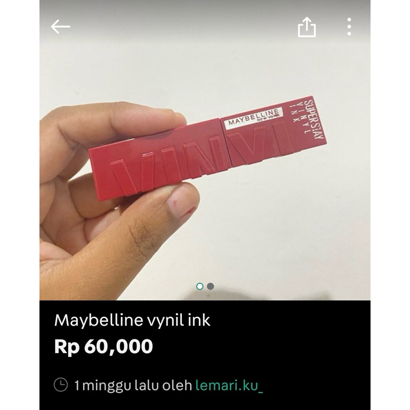maybeline lipstik
