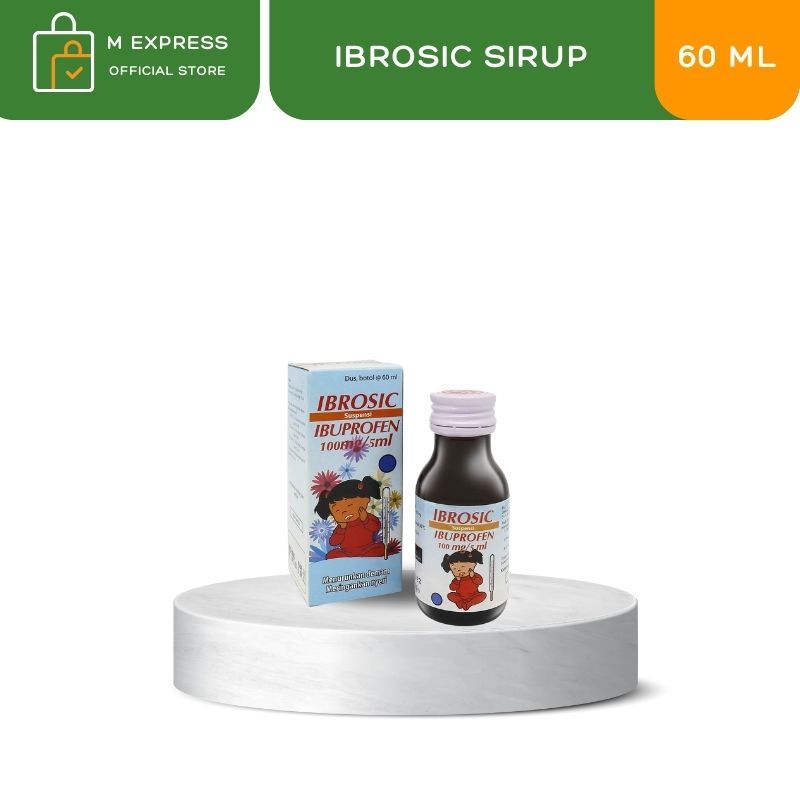 IBROSIC SIRUP - Syrup Ibuprofen Suspensi Untuk Sakit Kepala & gigi