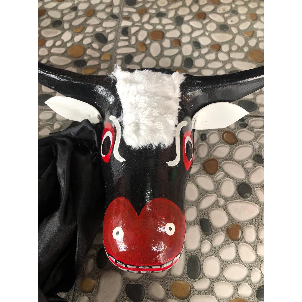 Bantengan anak besar/READY Banteng Bantengan Anak - Mainan Anak Tradisional - Barongan Bantengan