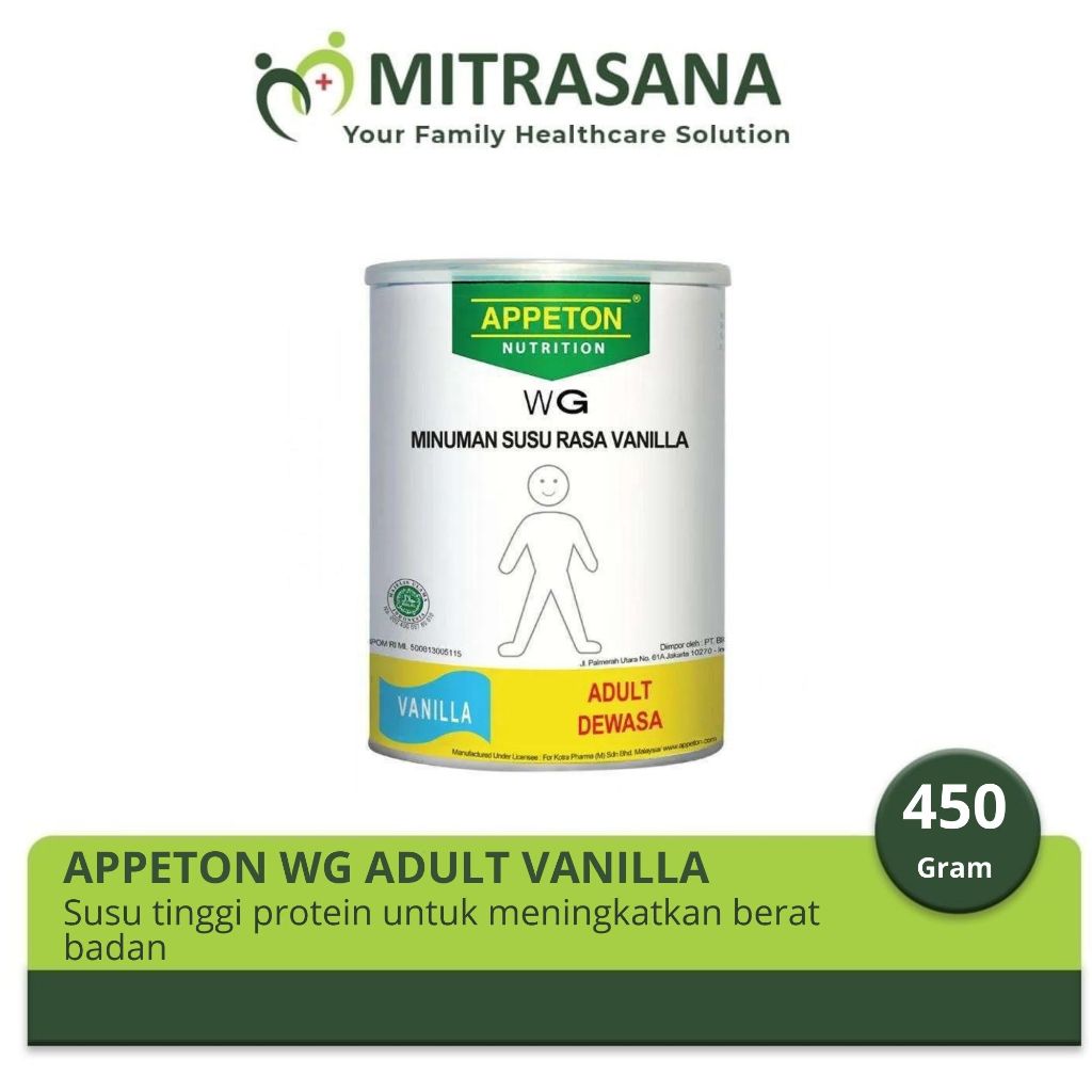 

Appeton Weight Gain Adult Vanilla 450 Gram