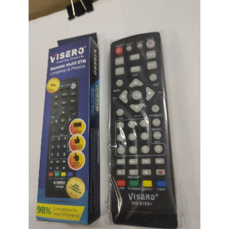 Remote remot Multi set top box DVB T2 remote STB welhome Tanaka Noise Venus