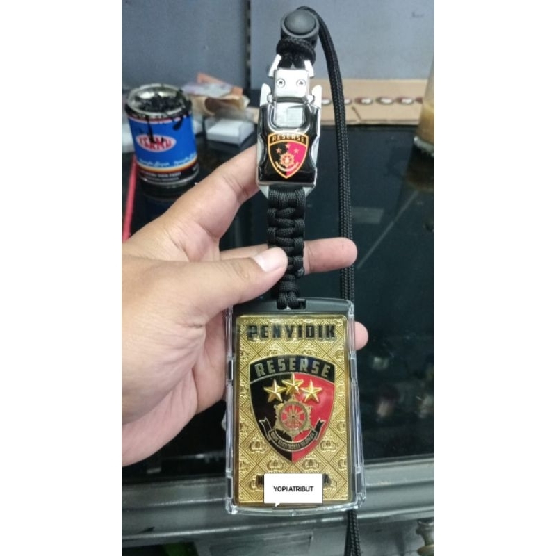 id card kewenangan reserse reskrim bareskrim polri, free costum desain