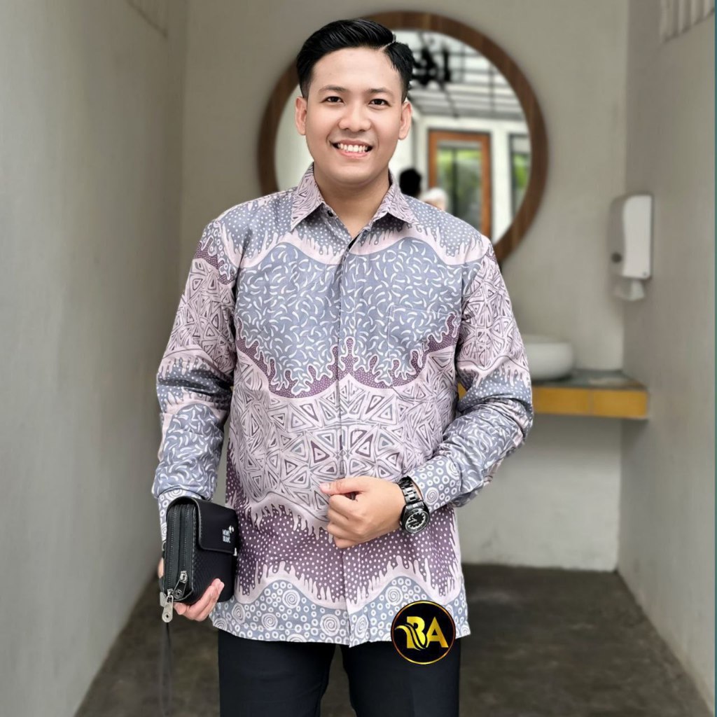 KEMEJA BATIK PRIA - KEMEJA BATIK - KEMEJA BATIK PRIA LENGAN PANJANG - KEMEJA BATIK LENGAN PANJANG