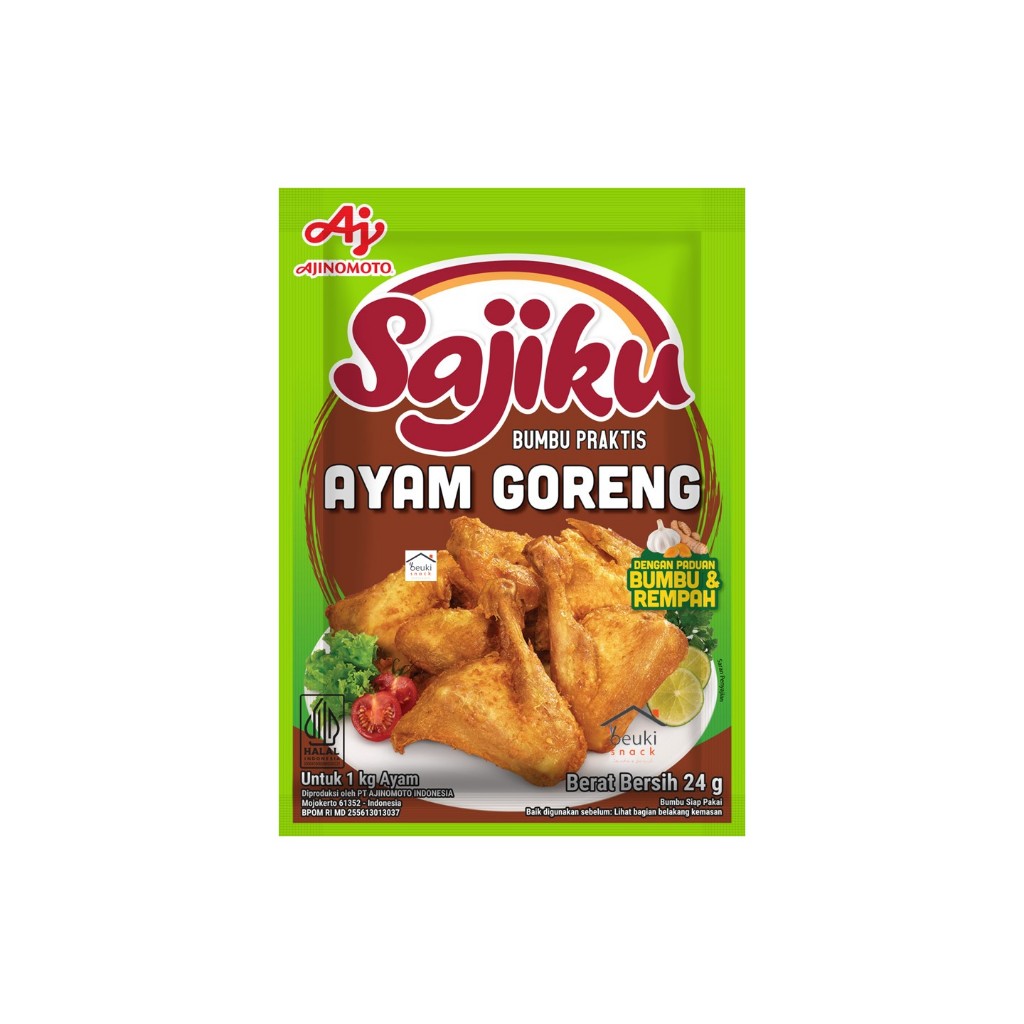 

Sajiku Ayam Goreng Bumbu Instan Bubuk Praktis