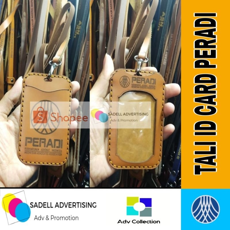 

Tali Id Card PERADI Lanyard PERADI Kulit Asli Vertikal