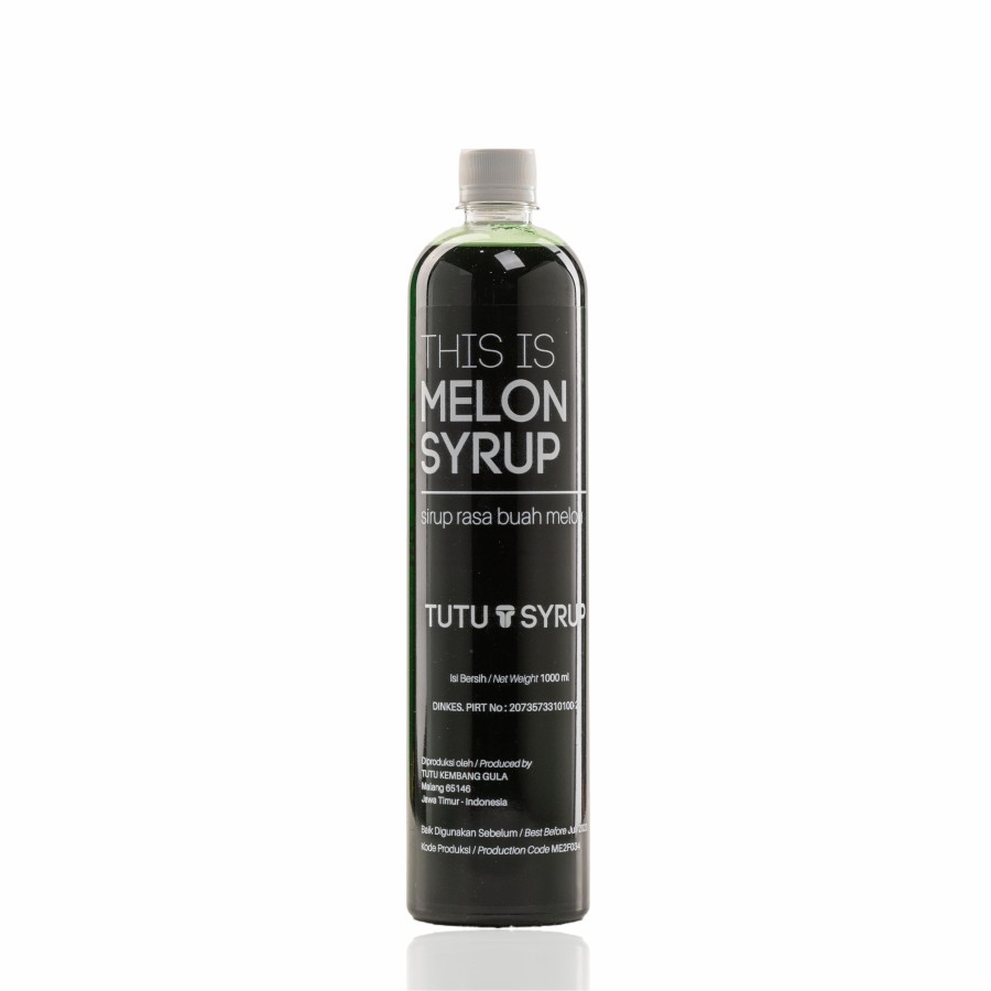 

Tutu Flavors Melon Syrup 1000ml - Sirup buah Melon