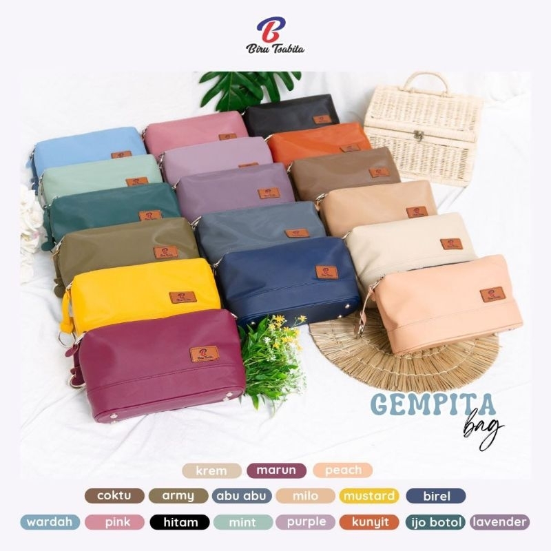 Gempita Slingbag Tas Hang out Tas Kerja by Biru Tsabita