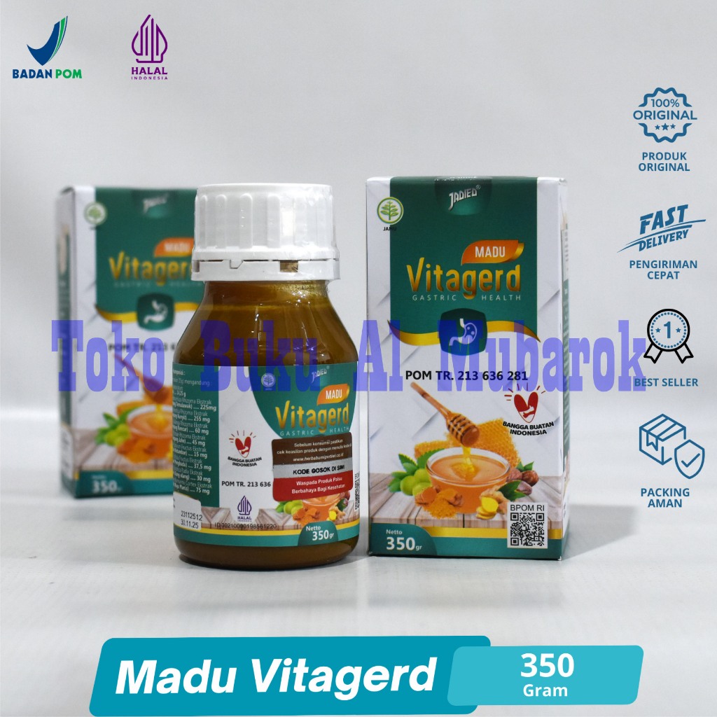 

READY Madu Vitagerd Obat Asam Lambung Original Meringankan Gangguan Pencernaan, Perut Mual dan Kembung - BPOM ORI