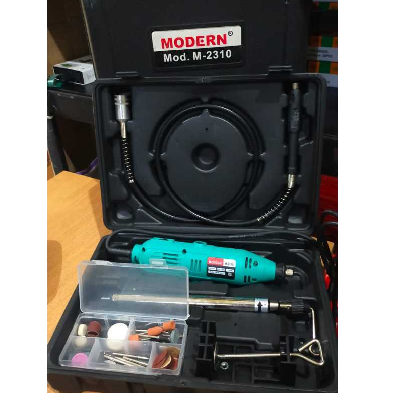 MODERN M2310 Mesin Mini Grinder Set Acc