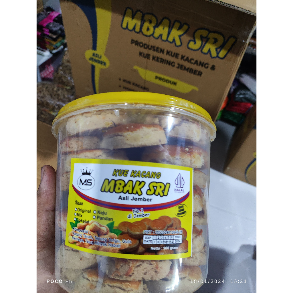 

Kue Kacang Mbak Sri