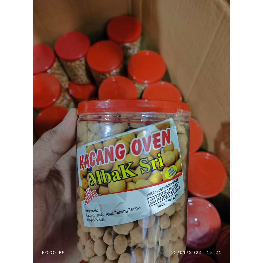 

Kacang Oven Mbak Sri