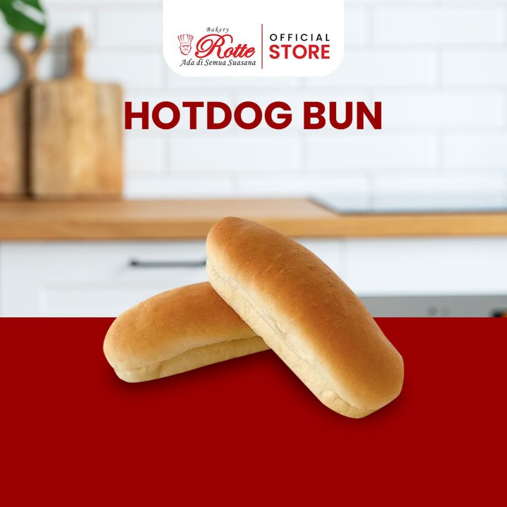 

Roti Sausage Bun Roti Sosis Rotte Bakery Berat Satuan 50gr