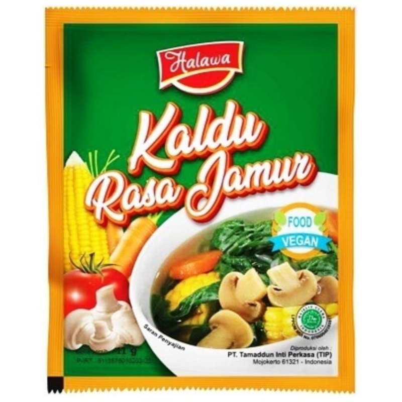 

Halawa Bumbu Rasa Kaldu Jamur