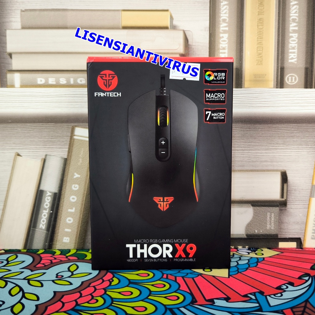 Mouse Gaming Fantech X9 THOR Macro Gaming Mouse
