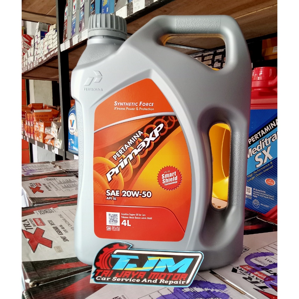 OLI MESIN MOBIL PRIMA XP 20W-50 4LITER