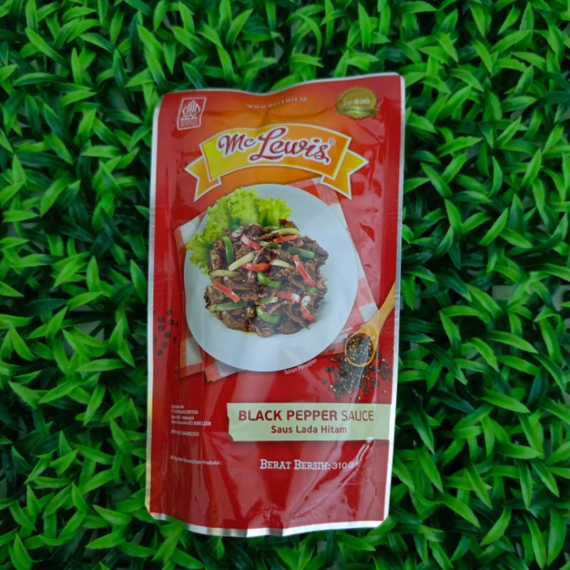 

Mc Lewis Saus Barbeque dan Blackpaper - Berat 310Gr