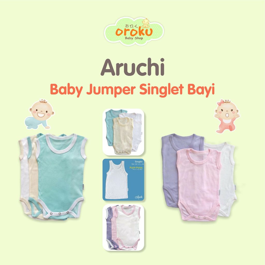 ARUCHI BABY JUMPER SINGLET BAYI / SINGLET BAYI
