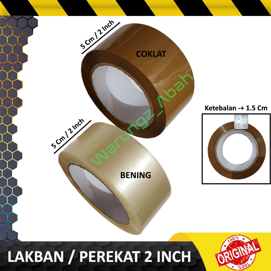 

SOLASI ISOLASI SOLATIP TAPE OPP PLAKBAN LAKBAN PAKING PACKING PAKET CLEAR BENING TRANSPARAN TERANSPARAN COKLAT COKELAT 2 INCH 2" PANJANG 100 YARD SATUAN DAYA TEMPEL NEMPEL REKAT SUPER LENGKET KUAT TEBAL TIDAK MUDAH PUTUS MURAH KUALITAS SETARA DAIMARU