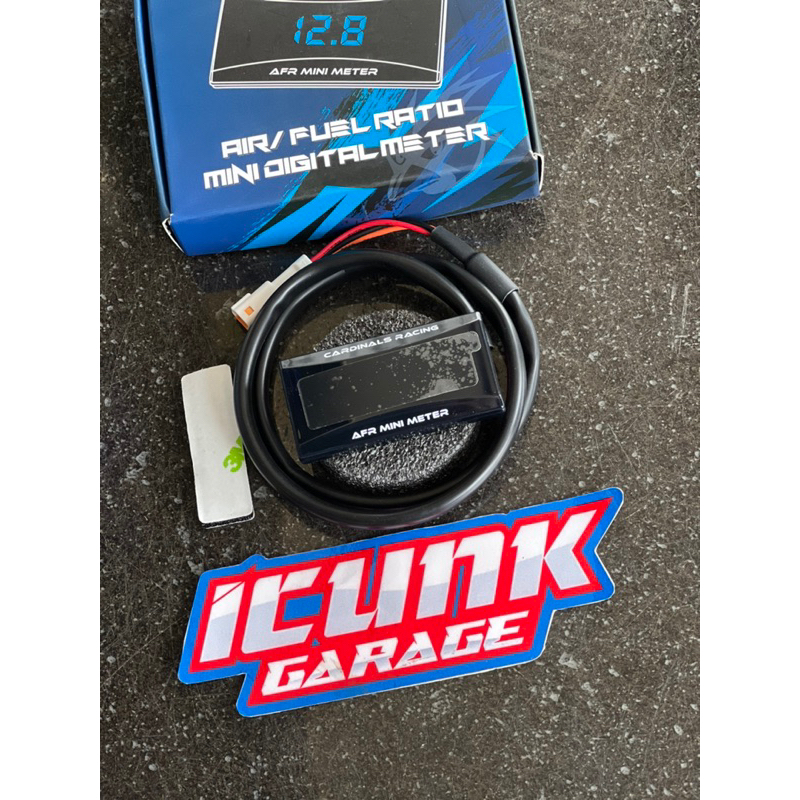 AFR MINI DIGITAL CARDINALS RACING air ratio mini digitalmeter kabel AFR temperatur suhu AFR voltmete