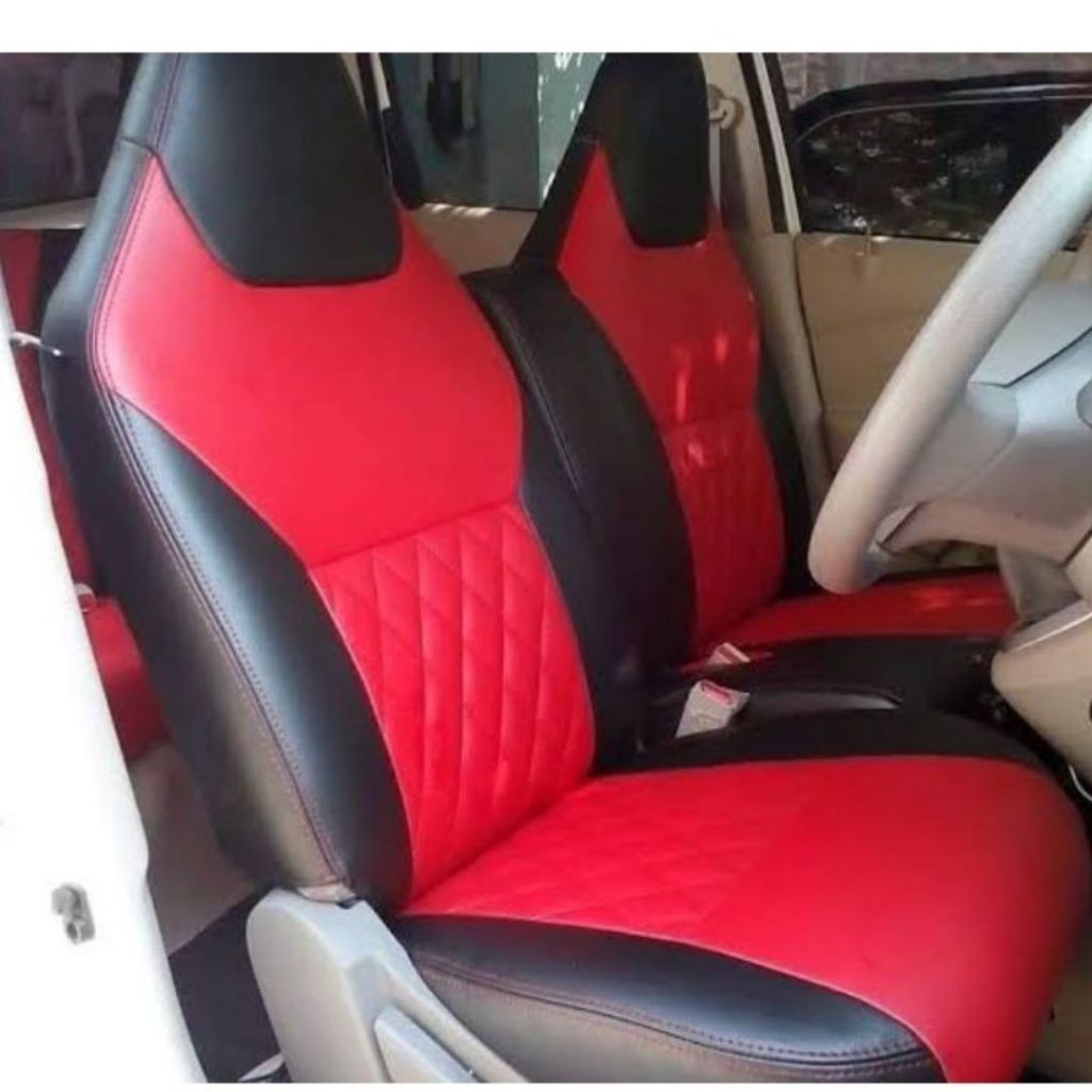 SARUNG JOK/COVER JOK MOBIL DATSUN GO, CROSS 2 BARIS MURAH