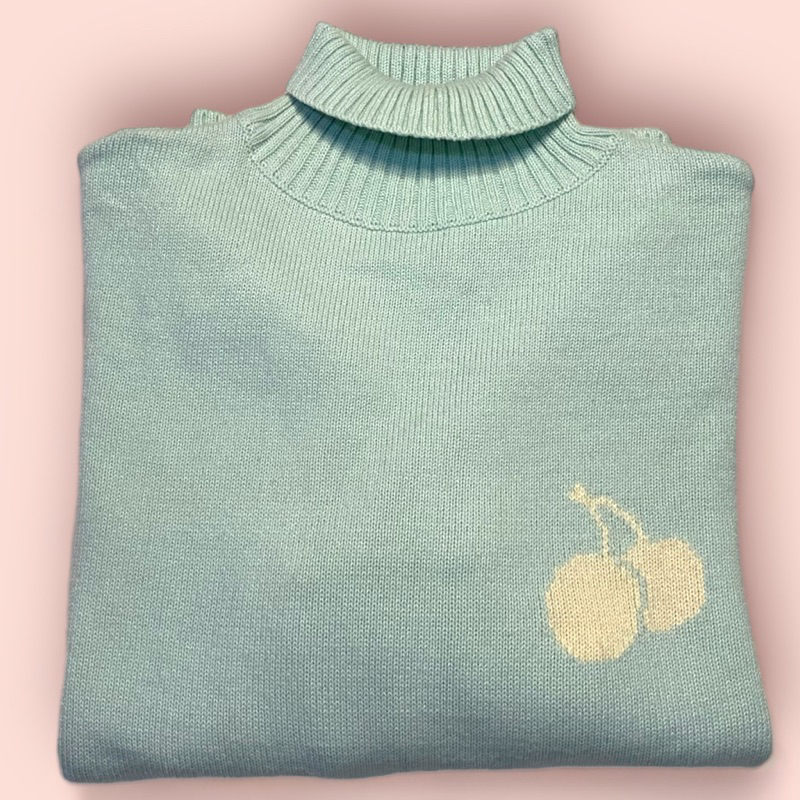 BUNDLING SWEATER KNIT KIRSH BIRU