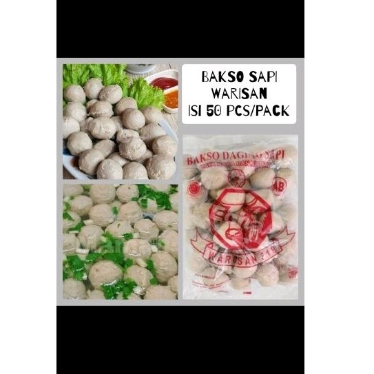 

Bakso Warisan isi 50pcs