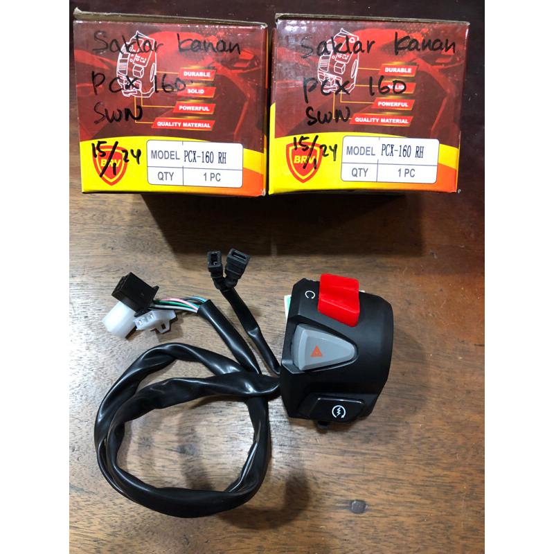 saklar kanan pcx 160 brv